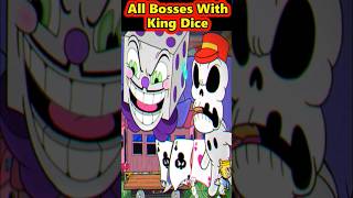 Cuphead - All Boss Team Up With King Dice Co-op Fight #short #cuphead #cupheadboss
