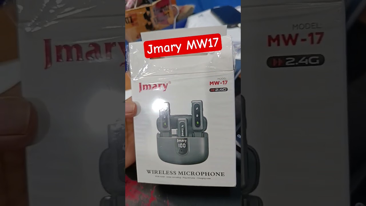 Jmary Mw-17 Wireless Microphone for (Type-C) Devices.