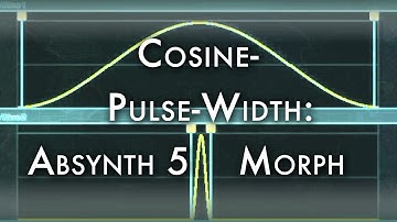 Cosine Pulse-Width, Sine-Pulse, Stretching & PWM in Absynth 5