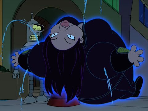 Lucy Liu Robot Water Bloat.3gp - YouTube