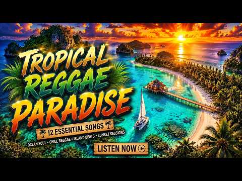 🌴 Tropical Reggae Paradise 2026 🌊 12 Relaxing Island Songs | Ocean Soul & Beach Vibes