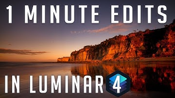 Luminar 4 Tutorials || Part 5 || 1 Minute Photo Edits with the help of AI
