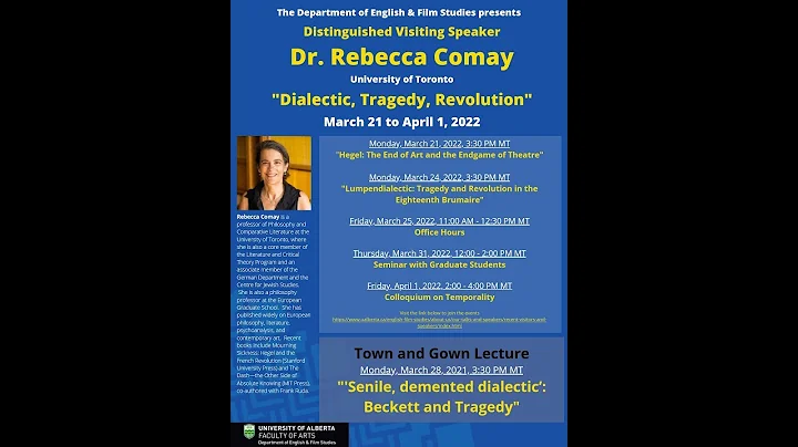 Senile, demented dialectic: Beckett and Tragedy_20...