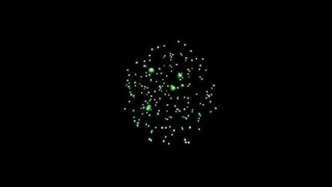 [Top view] Dissipative Hydrodynamics, Settling of 6x6x6  Brownian particle array