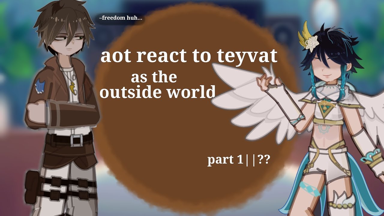 attack on Titan react to the outside world as teyvat || part 1/?? || eng || Ai_Miko || lazy ||