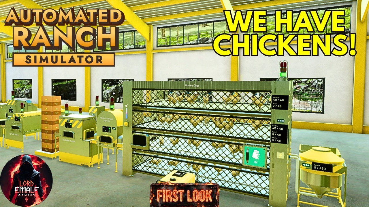 Building The Ultimate Automated Farm | Automated Ranch Simulator First ...