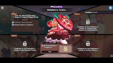 Might of the Ancients Part 1 Complete Walkthrough Stage 1~4 (Hollyberry Cookie) Cookie Run Kingdom