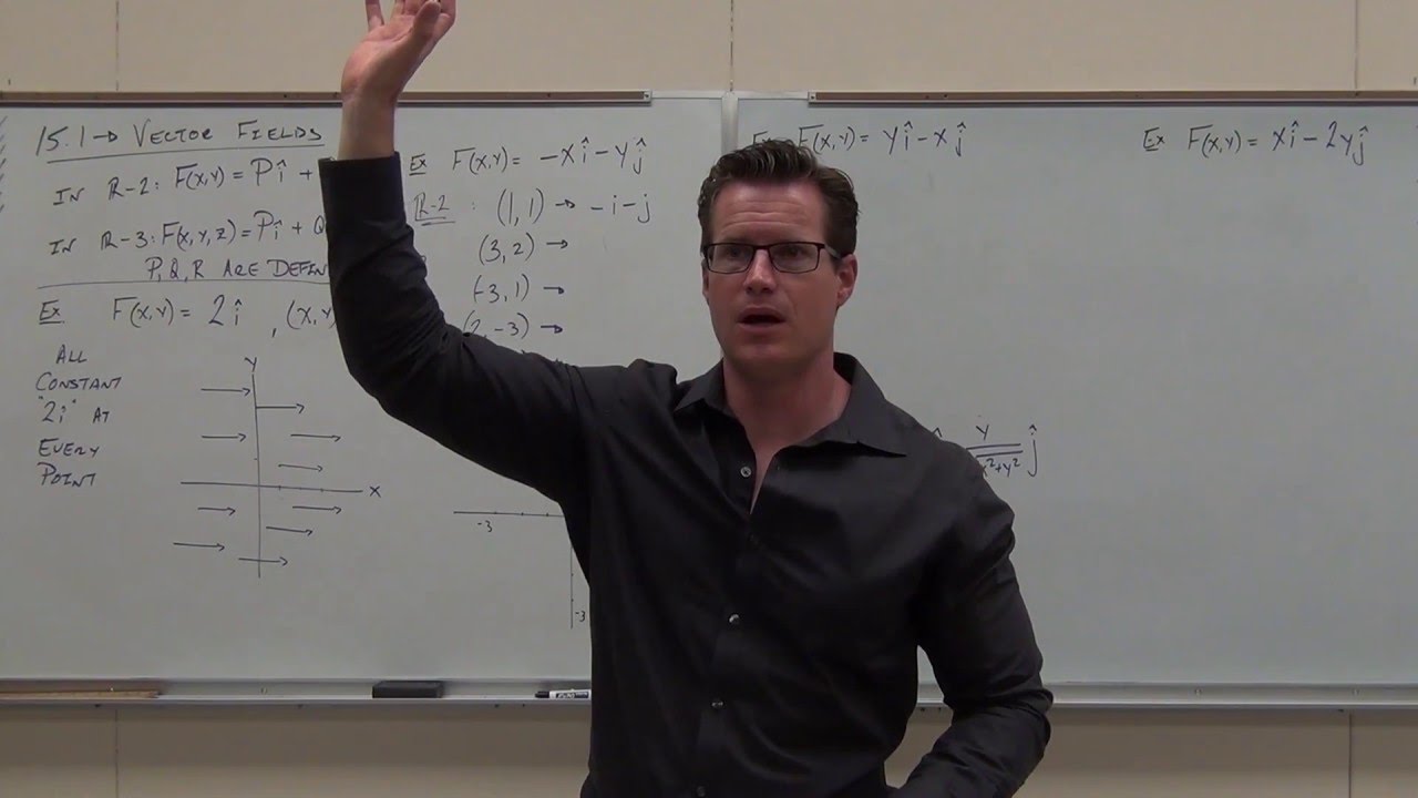 calculus 3 lecture 15 1 introduction to vector fields and what