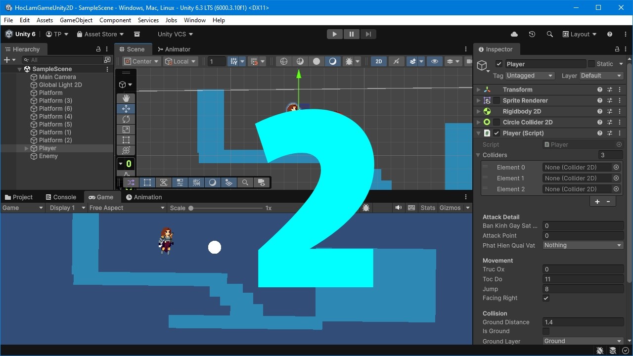 Lập Trình Game Unity 2D RPG - Bài 2 - Tạo project game | Coding With ...