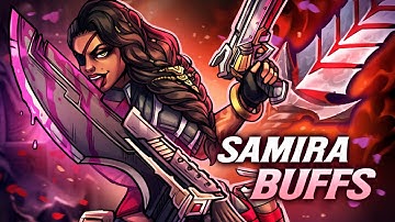 NEW SAMIRA BUFFS MADE HER OP????