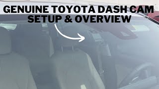 Genuine Toyota Dash Camera Setup and Overview screenshot 5