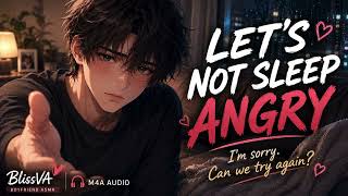 You Slept on the Couch After Our Argument… | Boyfriend ASMR [M4A] [Apology] [Kissing]