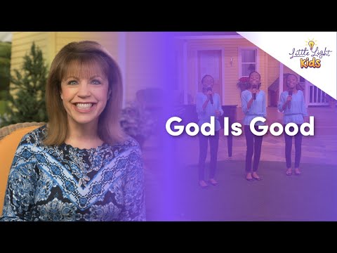 God Is Good | Christian Kids Sing Hymns | Praise Time With Ms Brenda