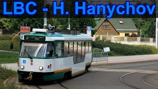 Tramvaje Liberec - Horní Hanychov 052022
