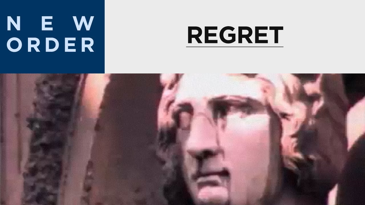 New Order   Regret Official Music Video