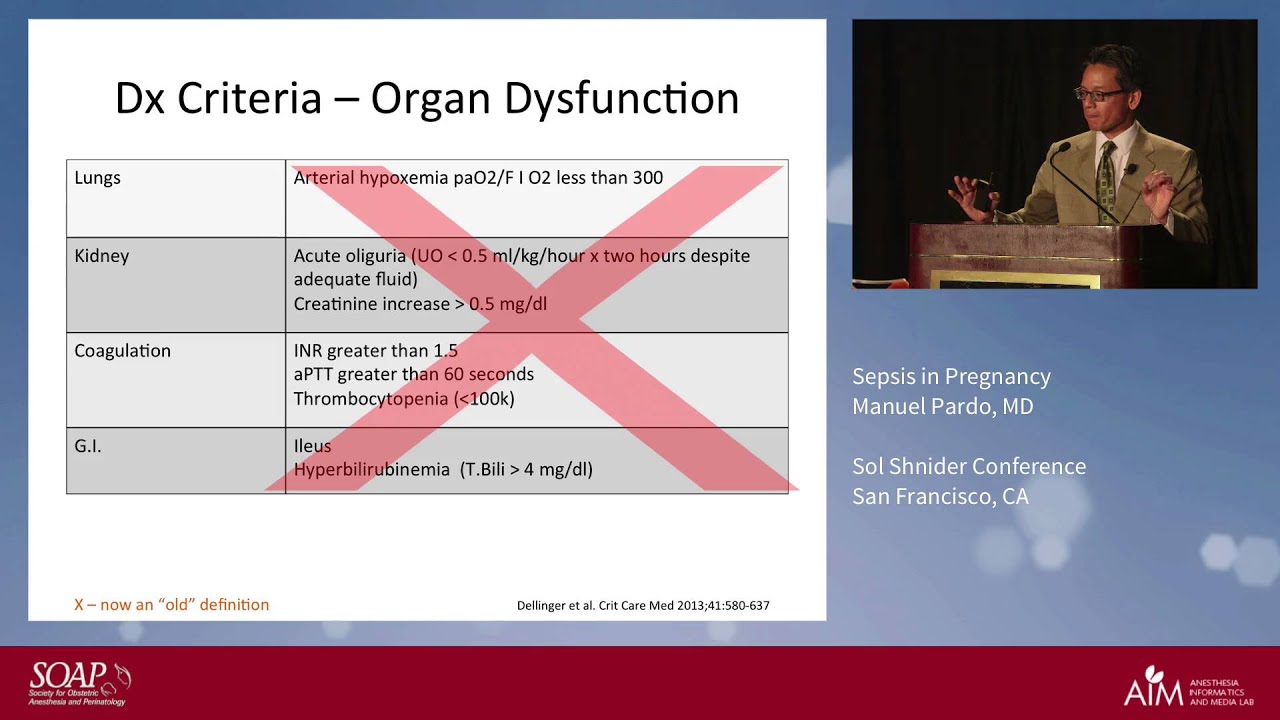 Sepsis in Pregnancy - Manuel Pardo, MD - YouTube