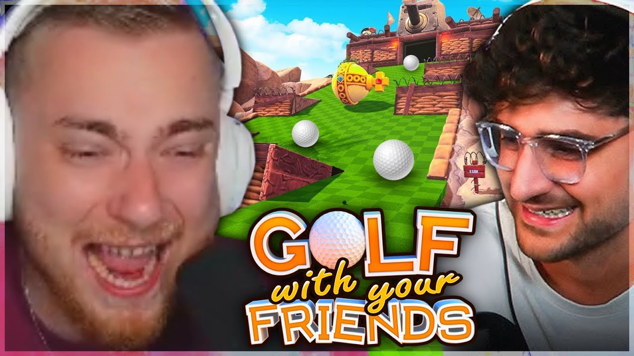 ⛳ DER BRUCH beim GOLFEN! 🤣 Minigolf mit Eli, Mcky, Mehdi, Kroko & Seyyn 🔥| SolutionPlayz