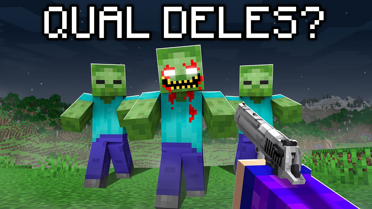 Ele Se Esconde Entre Os Mobs Do Seu Mundo...