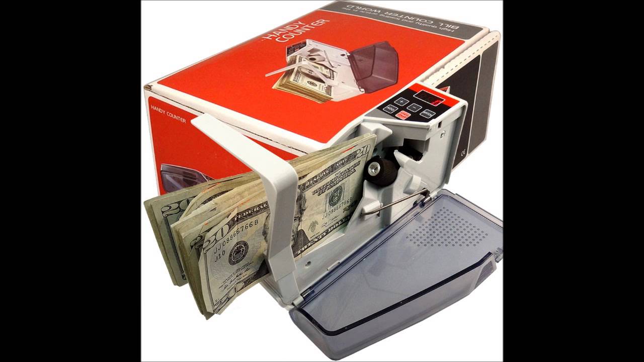 BEST V40 Portable Money Electric Bill Counter Review and Demo YouTube