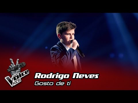 Rodrigo Neves – “Gosto de ti” | Prova Cega | The Voice Kids