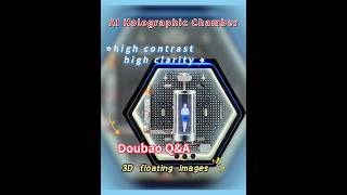 AI #holographic chamber – #2d image to #3d