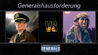 Laser vs Tarn General - Generalsherausforderung #6 - Schwer [C&C Generals Zero Hour]