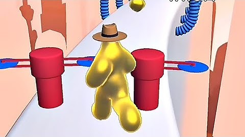 Blob Runner 3D Game ⚽️🏀- Gameplay Walkthrough Android, iOS #3 Mobile Game