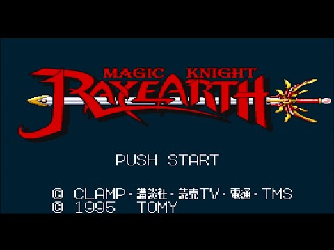 Magic Knight Rayearth (SNES) - (Hard Patch) - Full Playthrough