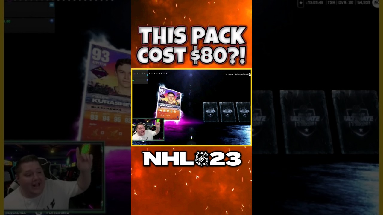 THIS PACK COST $80?! | NHL 23