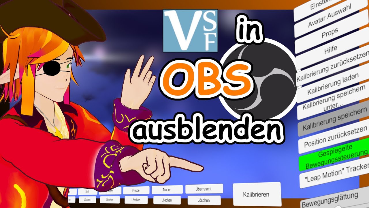 VSeeFace Overlay In OBS Ausblenden Streaming Tutorial YouTube Vseeface overlay in obs ausblenden streaming tutorial youtube