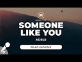 Someone Like You - Adele (Piano Karaoke)