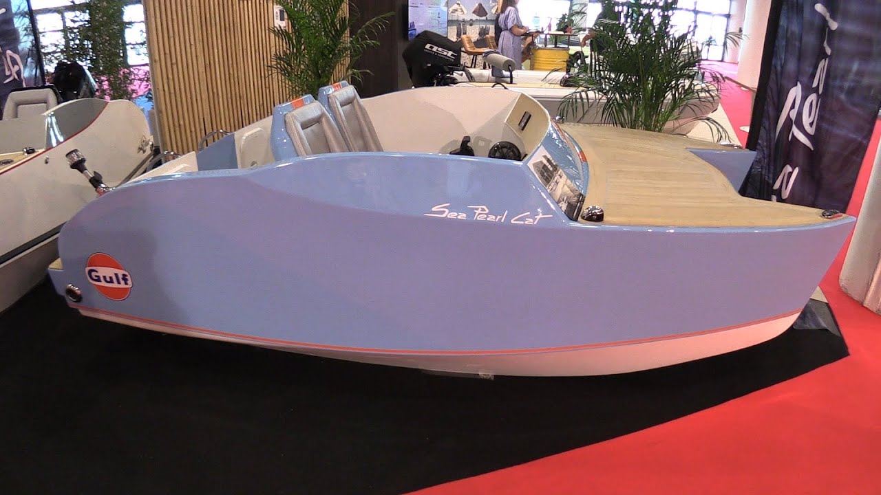 Catamaran Tender Boat ! 2024 Sea Cat Pearl Electric