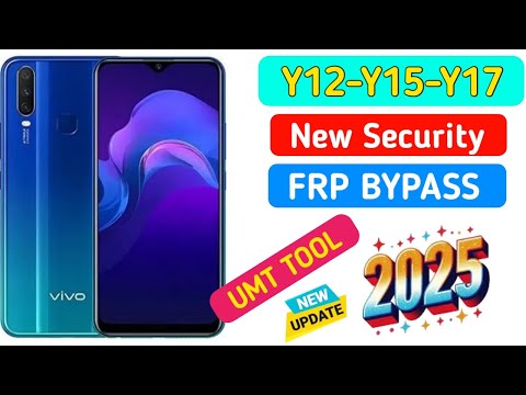 Vivo Y12/Y15/Y17 Latast Security FRP Unlock Umt Tool | Vivo Y12/Y15/Y17 FRP unlock UMT