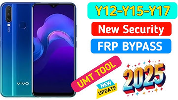 Vivo Y12/Y15/Y17 Latast Security FRP Unlock Umt Tool | Vivo Y12/Y15/Y17 FRP unlock UMT