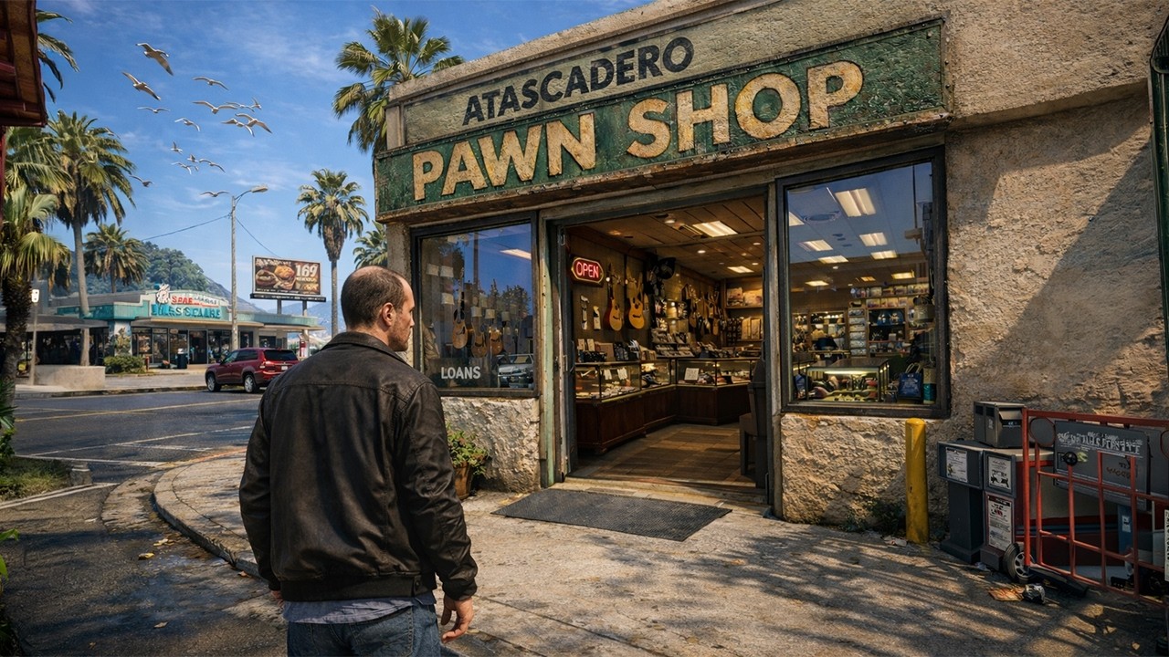 Morro Bay in GTA 5 Just Got Real! New Naturally Enterable Atascadero Pawn Shop