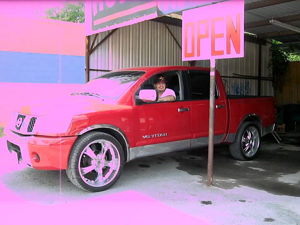 HOMERS AUTO GLASS. REAL TRAIN HORN ON 06 TITAN YouTube