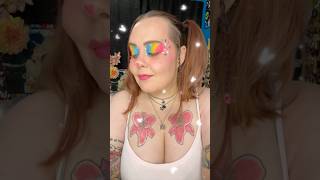 🩷💛🩵Pansexual Pride Makeup Look #makeup #pride #pridemonth #pink #blue #yellow #reverse