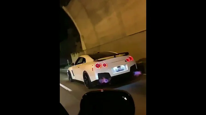 Nissan GTR  Sound & Fire Shot 💥