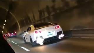 Nissan GTR  Sound & Fire Shot 💥