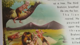 The four Brahmins story Panchatantra stories|very small story reading for kids in English with Title