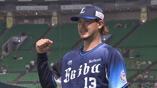 2021年4月2日 埼玉西武・高橋光成投手ヒーローインタビュー