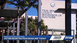 Last day to register for Palm Beach County local elections