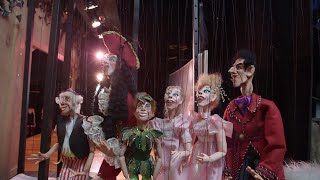 Marionette Puppeteer Shows Off Peter Pan Puppet He Made