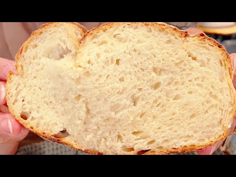 خبز الخميرة البلدي الطبيعية   من مطبخ مروة الشافعي