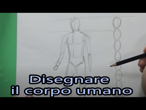 Video: Come Disegnare Una Figura Umana