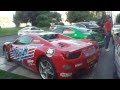 The Challenge 2015 Supercars Start up,Brutal Sound and Acceleration,458,SLS,AMG T,650s,Maybach,i8,