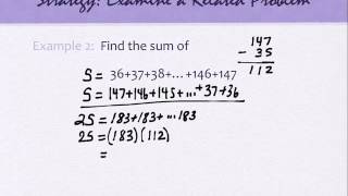 1.1 Mathematics and Problem Solving (part 2)
