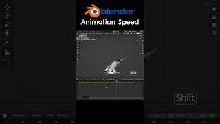 Blender Animation Playback Speed shorts  blenderanimation blendertutorial blender3d