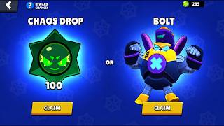 BOLT OR 100 CHAOS DROPS😱BRAWL STARS NEW UPDATE🔥 screenshot 5