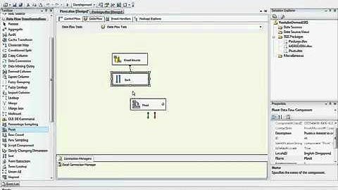 Pivot transformation in SSIS (Part 2 of 4)..mp4